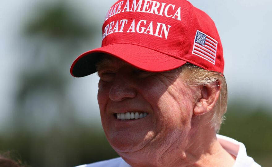 Former President Trump says abortion policy should be left to the states.