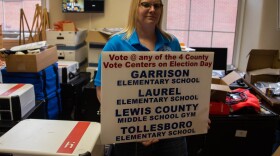 Leslie Collier, a Republican, is the county clerk in Lewis County, Ky. Her local board of elections consolidated 14 precinct-based voting locations in favor of just four countywide vote centers.