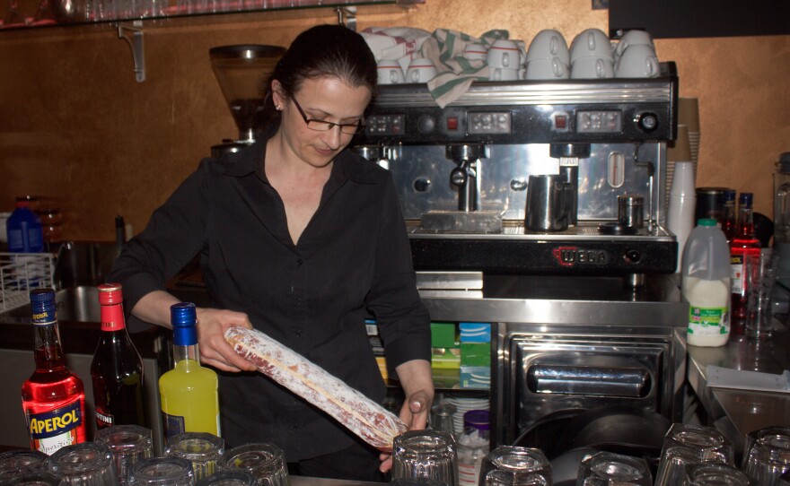 Anna Woydyla of Poland has lived in Britain for 11 years and works at a London restaurant. Many workers from EU countries are struggling with uncertainty about their future in Britain after the Brexit vote.