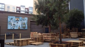 An East Village "pocket park" designed by Rad Lab with Downtown San Diego Partnership and HP Investors will open Sunday, June 8, 2014.