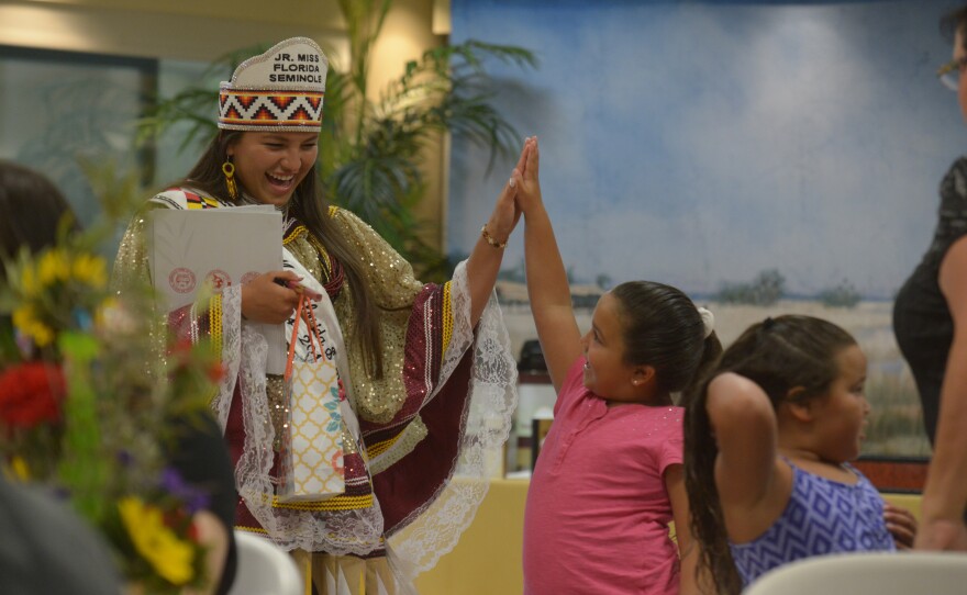 The Miss Florida Seminole Princess Pageant on July, 25, 2015 in Hollywood, Fla.