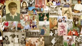 A screenshot of The San Diego Union-Tribune's collage of photos submitted by San Diego immigrants. 