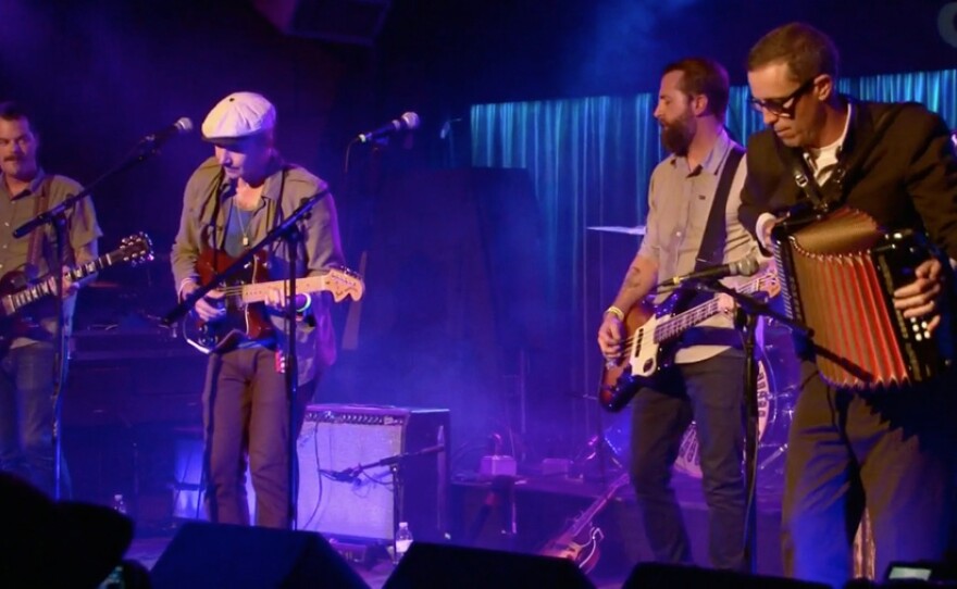 The Drowning Men perform live at the Belly Up Tavern.