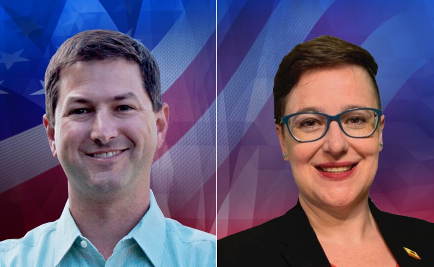 78th State Assembly District candidates Chris Ward and Sarah Davis are pictured in this undated photo.