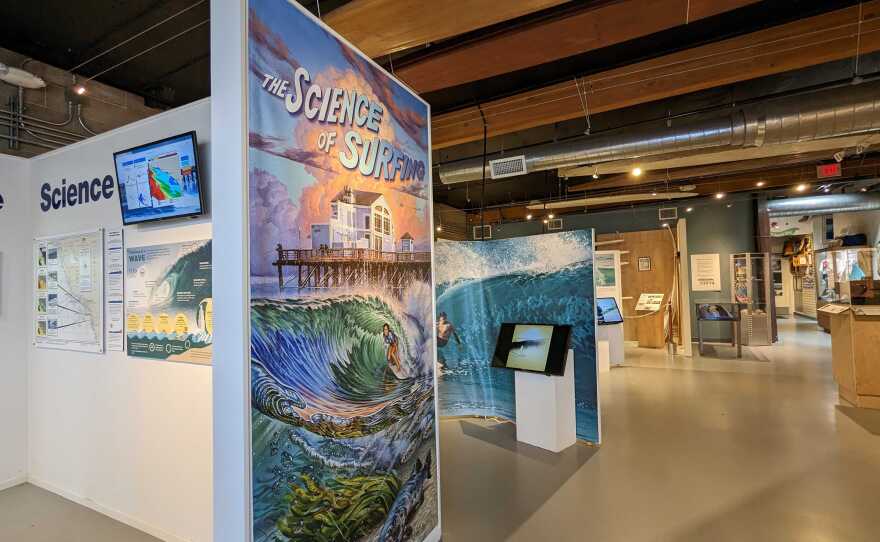 The Science of Surfing exhibit opens at the California Surf Museum in Oceanside, May 1, 2023.