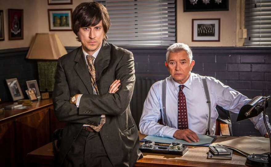 Lee Ingleby stars as DS John Bacchus, Gently’s young protégé and Martin Shaw stars as Inspector George Gently