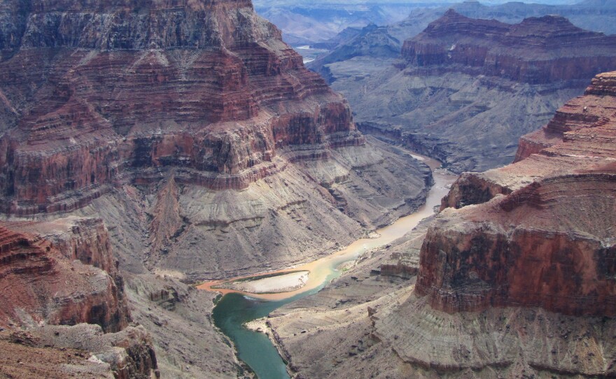 The place where the Colorado and Little Colorado Rivers meet on the floor of the Grand Canyon is known as the Confluence. Many see it as holy ground; others see it as an opportunity for economic development.