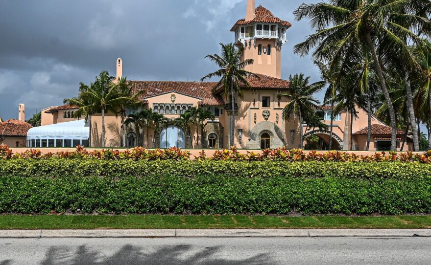 Officials removed a cache of documents from former President Donald Trump's Mar-A-Lago residence in Palm Beach, Fla., last week.
