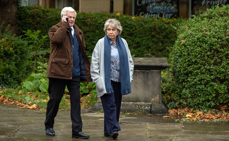 ALAN (Derek Jacobi) and CELIA (Anne Reid).