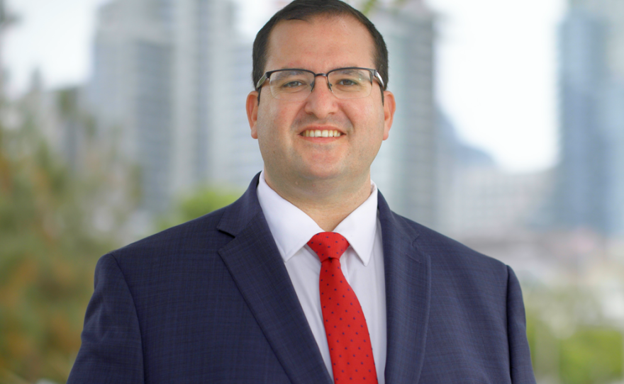 Jordan Marks, 2022 candidate for San Diego County Assessor, Recorder and Clerk, is shown in this campaign photo.