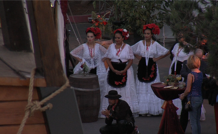 The Maritime Museum held a period costume gala at the San Salvador construction site at Spanish Landing Park on September 27, 2014. The party, which they called a Fandango, raised $191,000 for the reconstruction project.