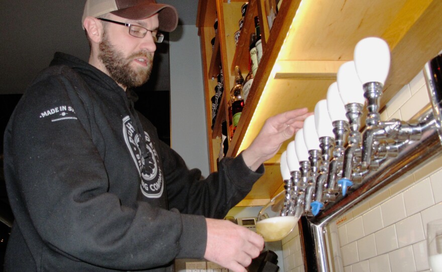 "There's a lot of stress involved. We have 14,000 pounds of stainless steel arriving in two days," Thor Cheston of Right Proper Brewing Company says. "It's a lot of fun though."