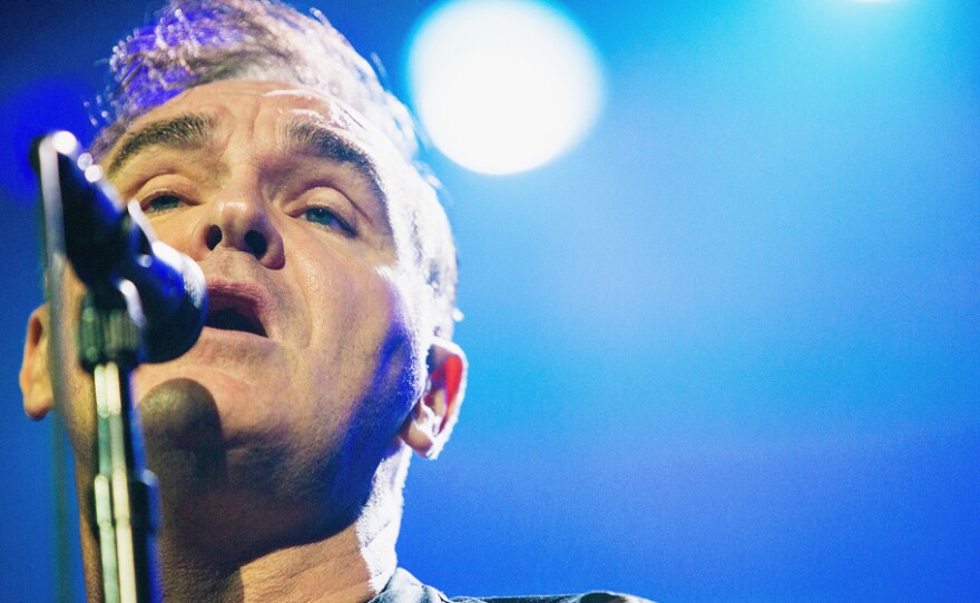 Morrissey performing in Seattle in March 2013.