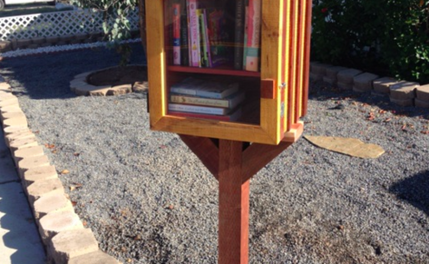 A Little Free Library on 2559 Greyling Dr.