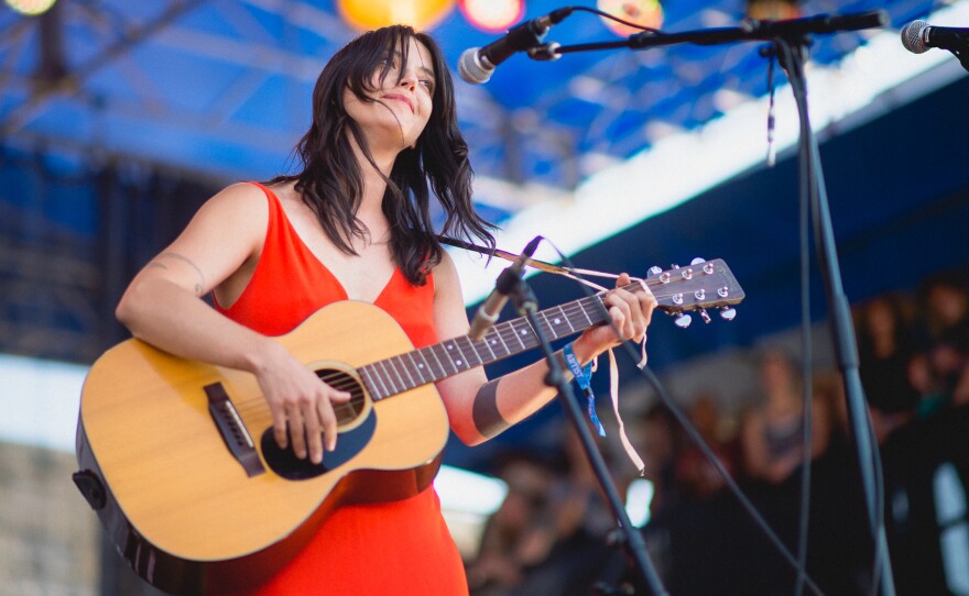 "Speak Out!" with Sharon Van Etten.