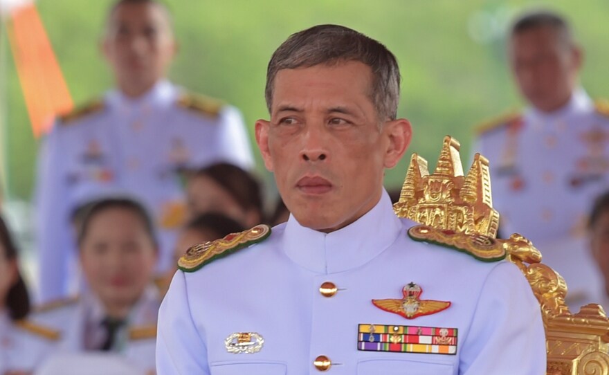 Thailand's Crown Prince Maha Vajiralongkorn attends an event in Bangkok on May 13, 2015. He is expected to succeed his father, King Bhumibol Adulyadej, who died Thursday at age 89. But the crown prince, who is in his mid-60s, has never achieved the popularity of his father.