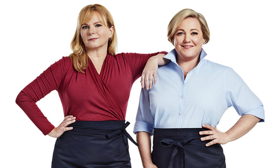 AMERICA'S TEST KITCHEN FROM COOK'S ILLUSTRATED hosts Bridget Lancaster and Julia Collin Davison