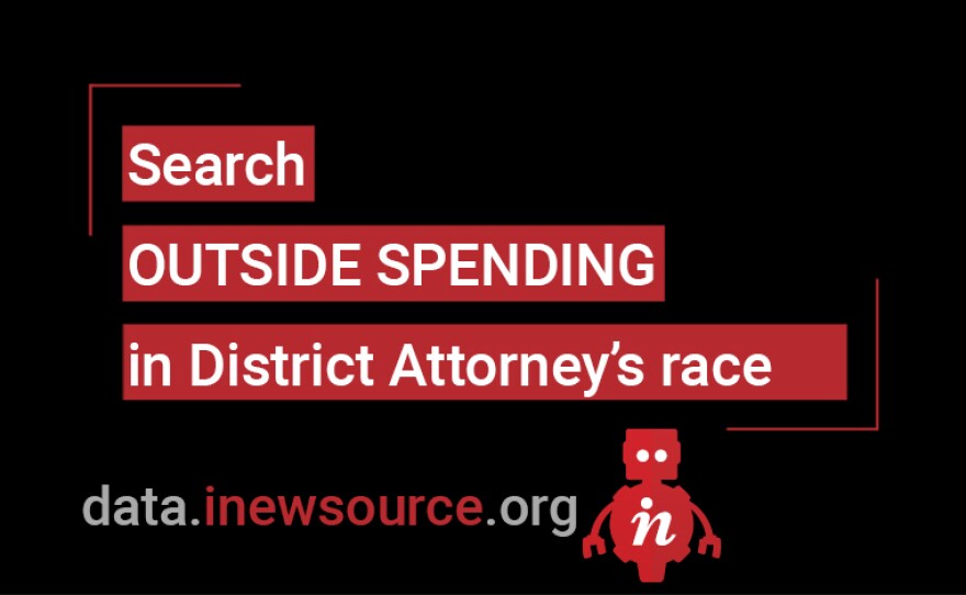 Click here to see inewsource’s searchable database of outside spending in the district attorney’s race.
