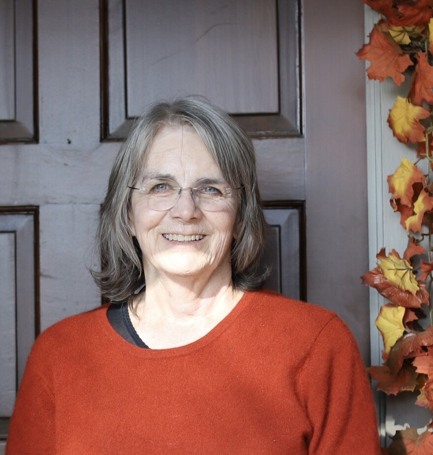 Leslie Howard stands in front of her home in Chico, California in this undated photo.