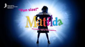 Event poster for the "Matilda" watch party.