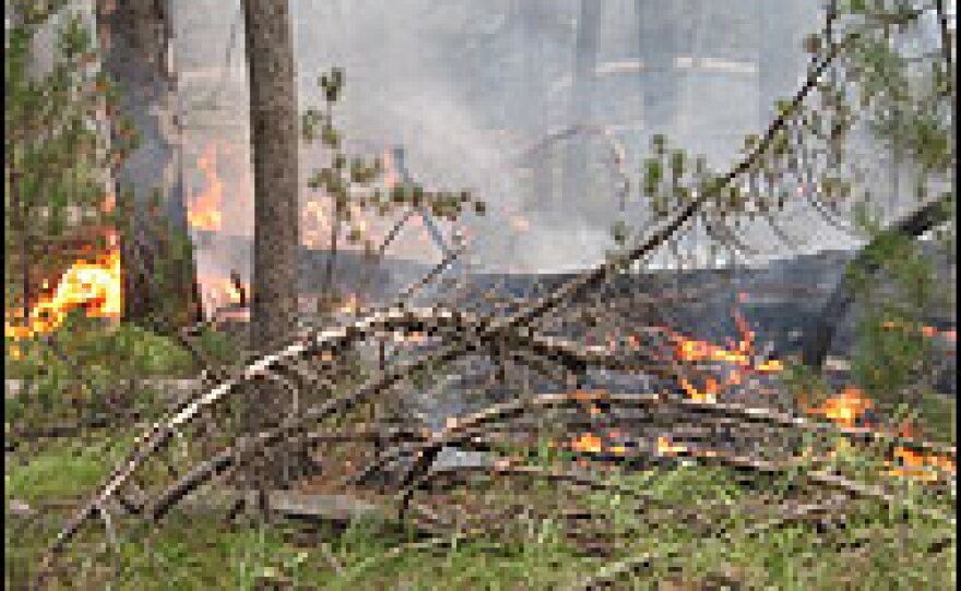 The Sheep Trail Fire near Boise, Idaho, has burned 7,000 acres over the past two weeks.