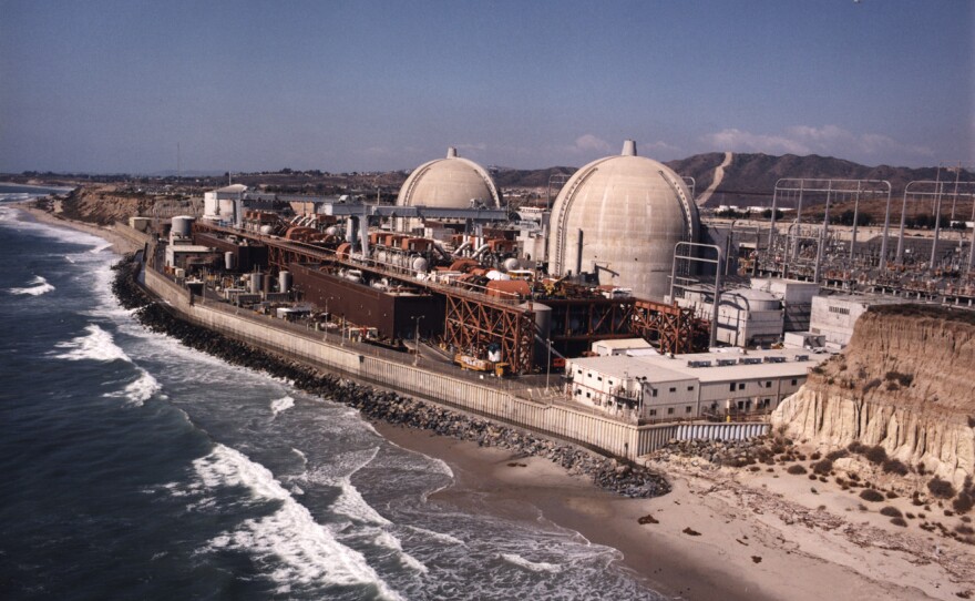 The San Onofre Nuclear Generating Station in northern San Diego County is shown in this undated photo.