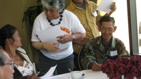 Pan-Asian community members gather to learn to assist with the count for the 2010 Census. The forum was held at the Jacobs Centers in southeast San Diego on March 26, 2010.