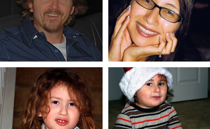 Clockwise from top left, Joseph McStay, Summer McStay, Joseph Mateo McStay and Gianni McStay.