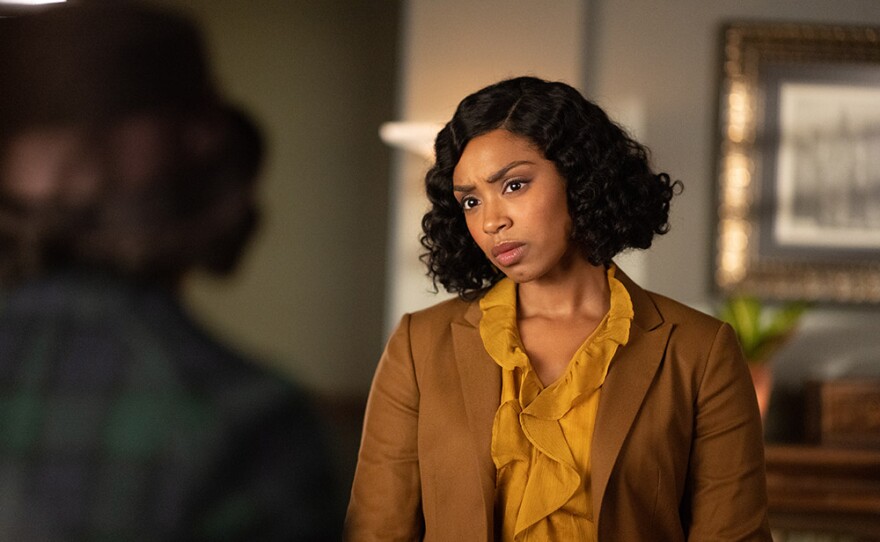 On "A Family Affair," a shakeup in all our gals’ lives sees Frankie’s dad alive but in danger, Trudy leaving Drake Private Detectives, Mary going on the record, and Flo’s new family being threatened.