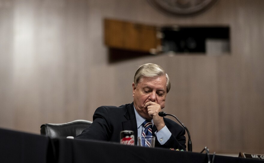 Chairman Lindsey Graham, R-S.C., pictured during a Senate Judiciary hearing on June 11, is holding a hearing on police use of force on Tuesday.