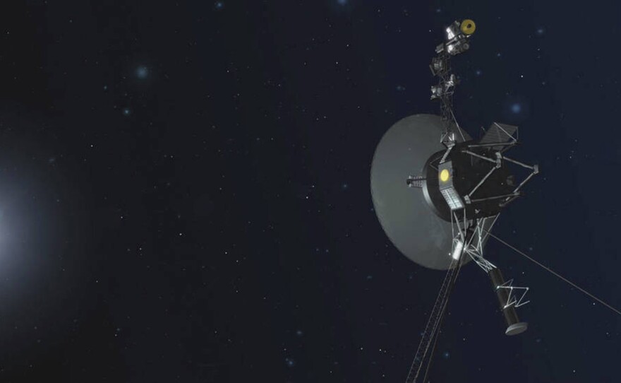 FILE - This illustration provided by NASA depicts Voyager 1.
