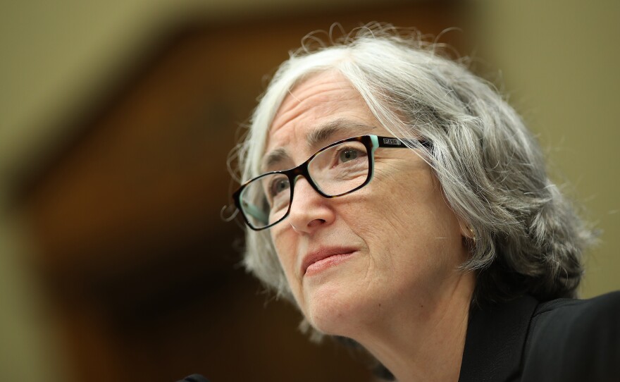 Dr. Anne Schuchat, principal deputy director of the Centers for Disease Control and Prevention, testifies before a House panel on Sept. 25, 2019. In an NPR interview, she says the nation has more work to do to get ready for a future pandemic.