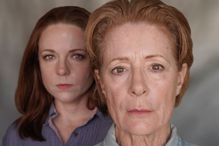 Kate Rose Reynolds and Rosina Reynolds are shown in an undated production photo for "Iron."