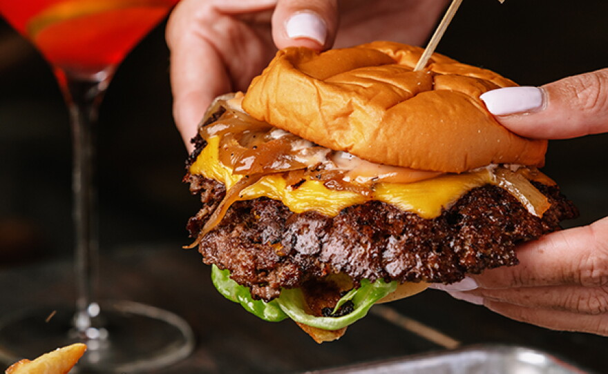 Drive-Thru Double Cheeseburger