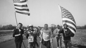 The climax of a 10-year struggle for equality - the march from Selma to Montgomery, Alabama.