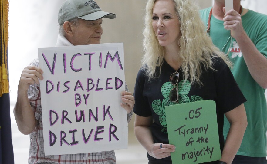 Gov. Gary Herbert resisted recent calls to veto a bill giving Utah the strictest DUI threshold in the country, lowering the blood alcohol limit to .05 percent, down from .08 percent. Last week, demonstrators on both sides of the issue visited the Utah State Capitol.