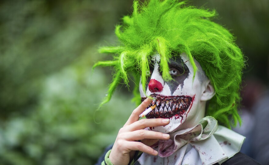 He's not welcome in Vendarques. The French town has banned people from dressing up as clowns for the next month following violent incidents across the country.