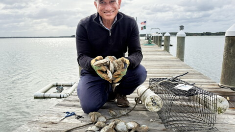 John Consoli marvels at oysters. "I think I'm more enthusiastic about something that's like a rock than anybody else could possibly be," he says.