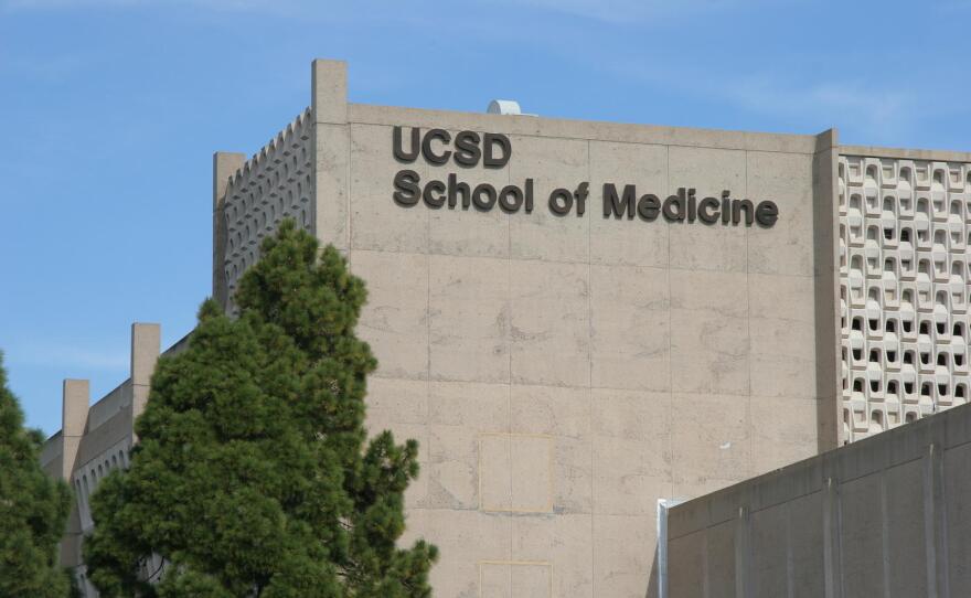 The UC San Diego School of Medicine building shown in this undated picture. 