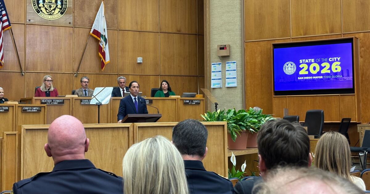 Todd Gloria says San Diego has made progress, tackling challenges in annual address