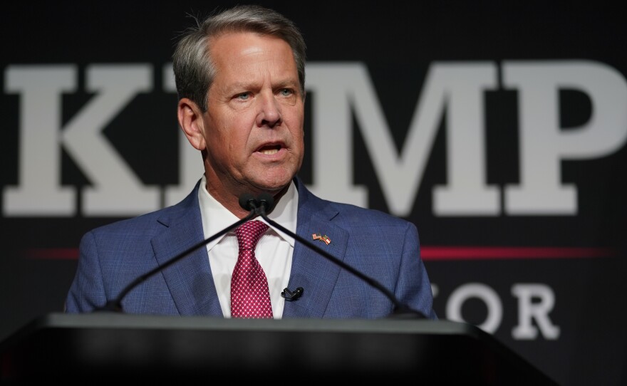 Georgia Gov. Brian Kemp won his Republican primary with broad support, though former President Donald Trump backed a well-known challenger to the incumbent.