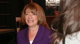 Congresswoman Susan Davis at Golden Hall on election night in San Diego, California, on November 2, 2010.