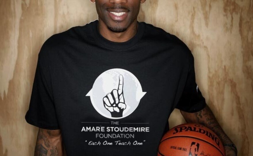 In addition to being the captain of the New York Knicks, a six-time NBA all-star, and a father of three, Amar'e Stoudemire is also an author. <em>STAT #3: Slam Dunk</em> is the latest in his series for middle-school-aged readers.