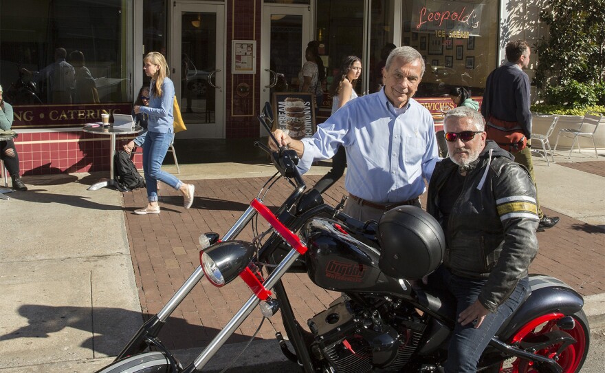 Paul Hollywood at Leopold's in Savannah.