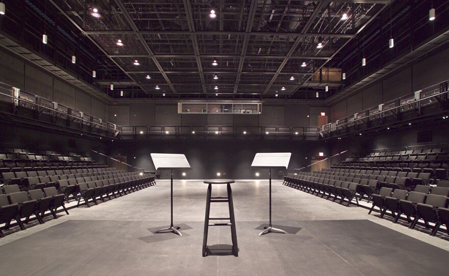 The La Jolla Playhouse's Sheila and Hughes Potiker Theatre is pictured in this undated photo.