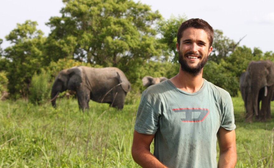 Nick Stadlberger in Africa.