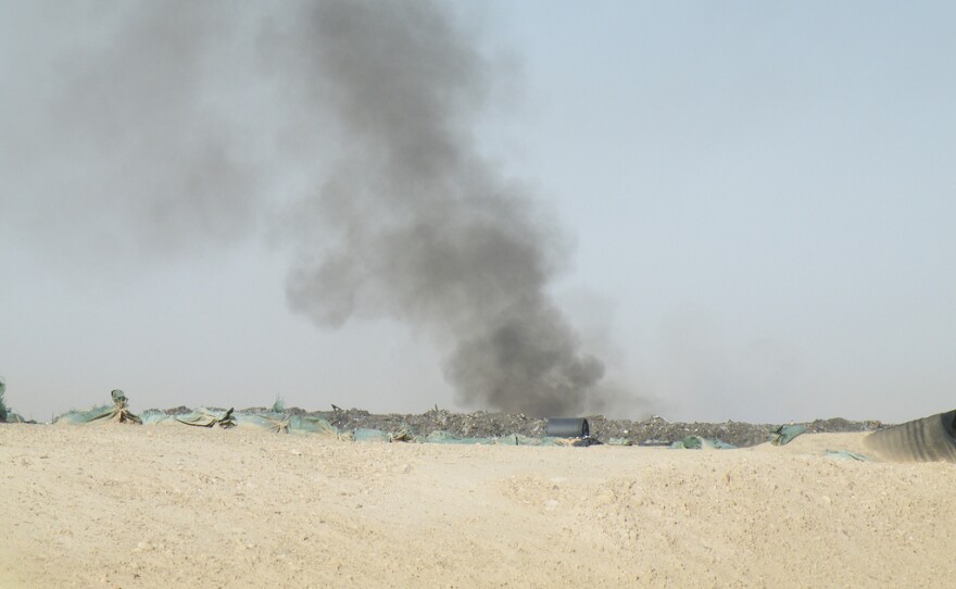 Report Afghanistan Burn Pits May Put Troops' Health At Risk KPBS