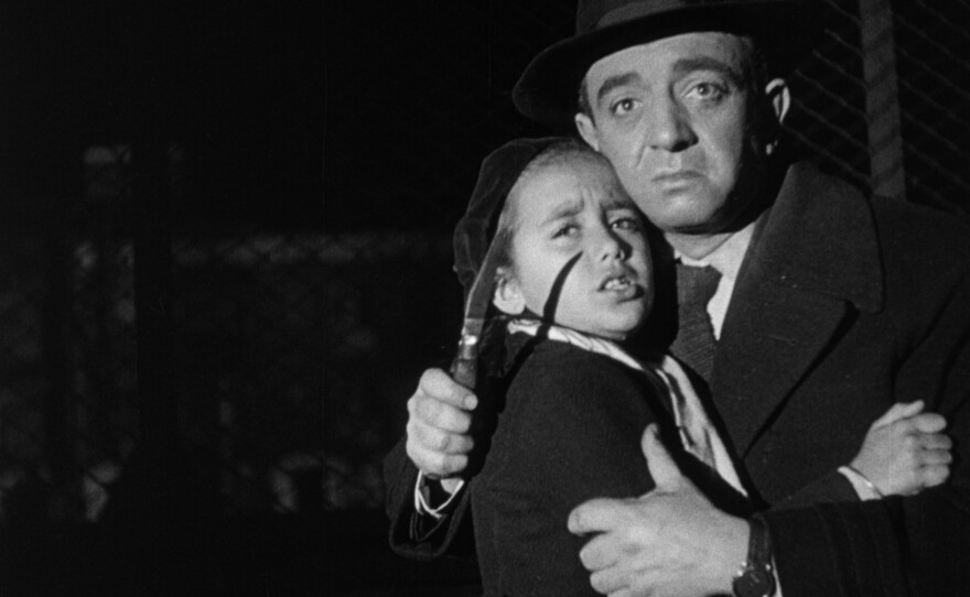 Nathán Pinzón plays the child serial killer in the Argentine film noir "El Vampiro Negro." (1953)