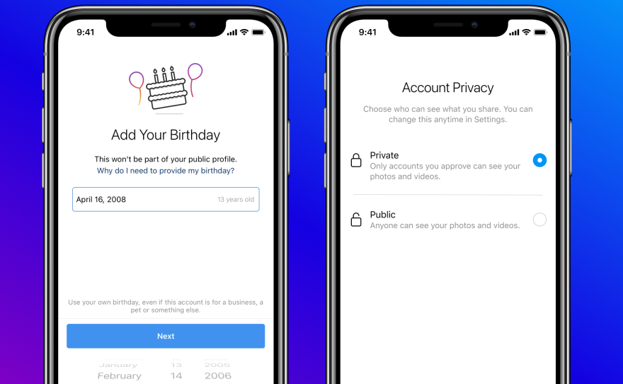 When kids under 16 join Instagram, their accounts will be made private automatically, as part of new safety settings for teens.