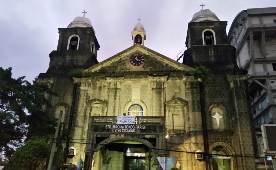 At Manila's Santo Nino de Tondo Church, Auxiliary Bishop Broderick Pabillo worries about the Philippine president's war on drugs and efforts to re-impose the death penalty. "The culture of death is what we are fighting," Pabillo says. "The culture where the belief is that death is the solution to problems."